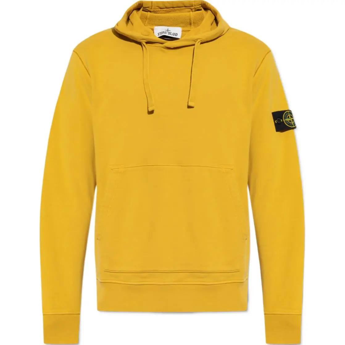 STONE ISLAND Logo Patch Drawstring Hoodie