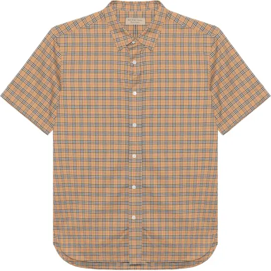 Burberry Edward Short Sleeve Check Shirt