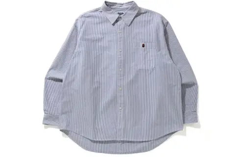 Bape Stripe One Point Loose Fit Shirt