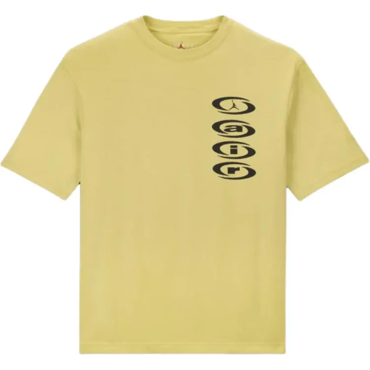 Jordan x Travis Scott T-Shirt Men's Celery Green