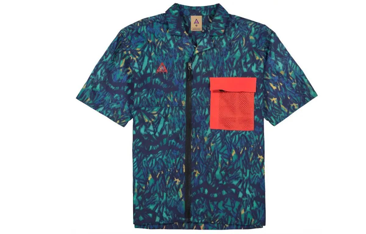 Nike ACG Shirt Men's Royal Blue/Orange