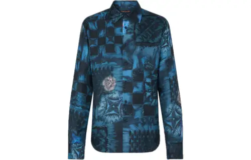 LOUIS VUITTON FW21 Shirt Men's Blue