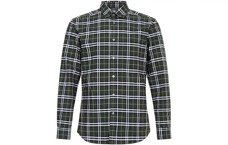 Burberry Shirts Men's Seaweed Moderate Other