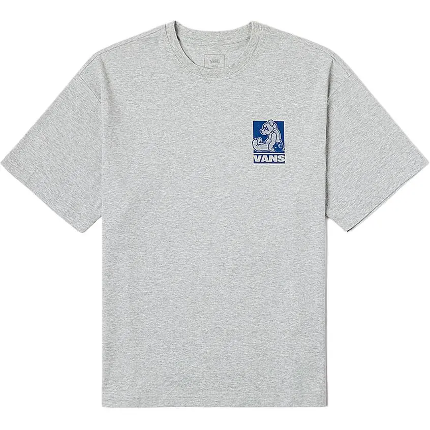 Vans Off THE WALL T Shirt Unisex Light Gray