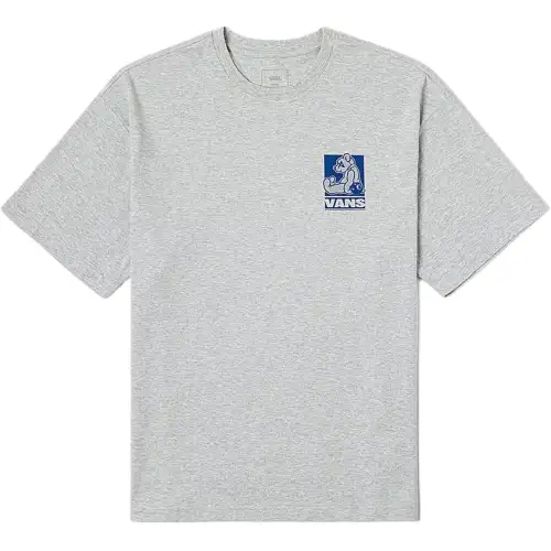 Vans Off THE WALL T Shirt Unisex Light Gray