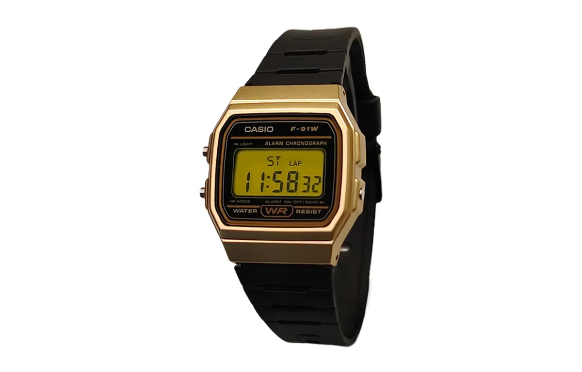 CASIO Custom Collection Quartz Movement Resin Strap Watch Men's Watches Black Dial