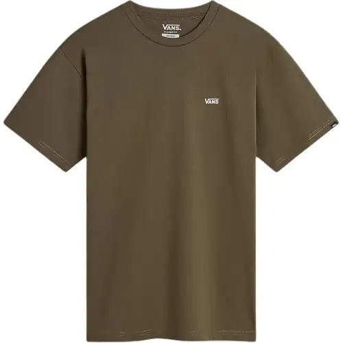 Vans T Shirts Men's Green Crew Neck Moderate Other