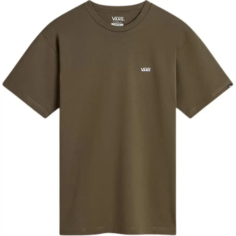 Vans T Shirts Men's Green Crew Neck Moderate Other