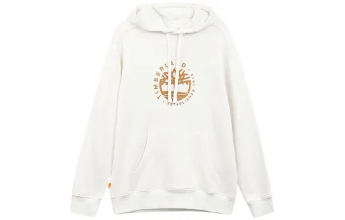 Timberland Sweatshirts Men's White Hooded Moderate Regular