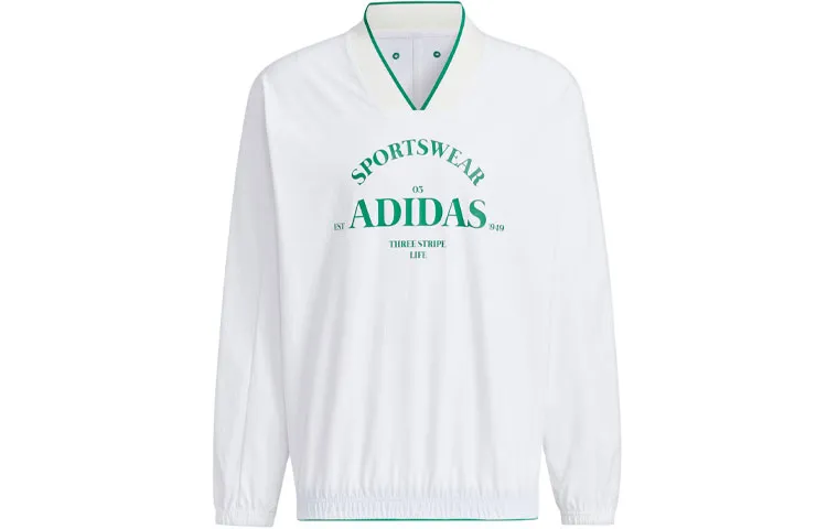 Adidas Verbiage Woven Sweatshirt Men's White