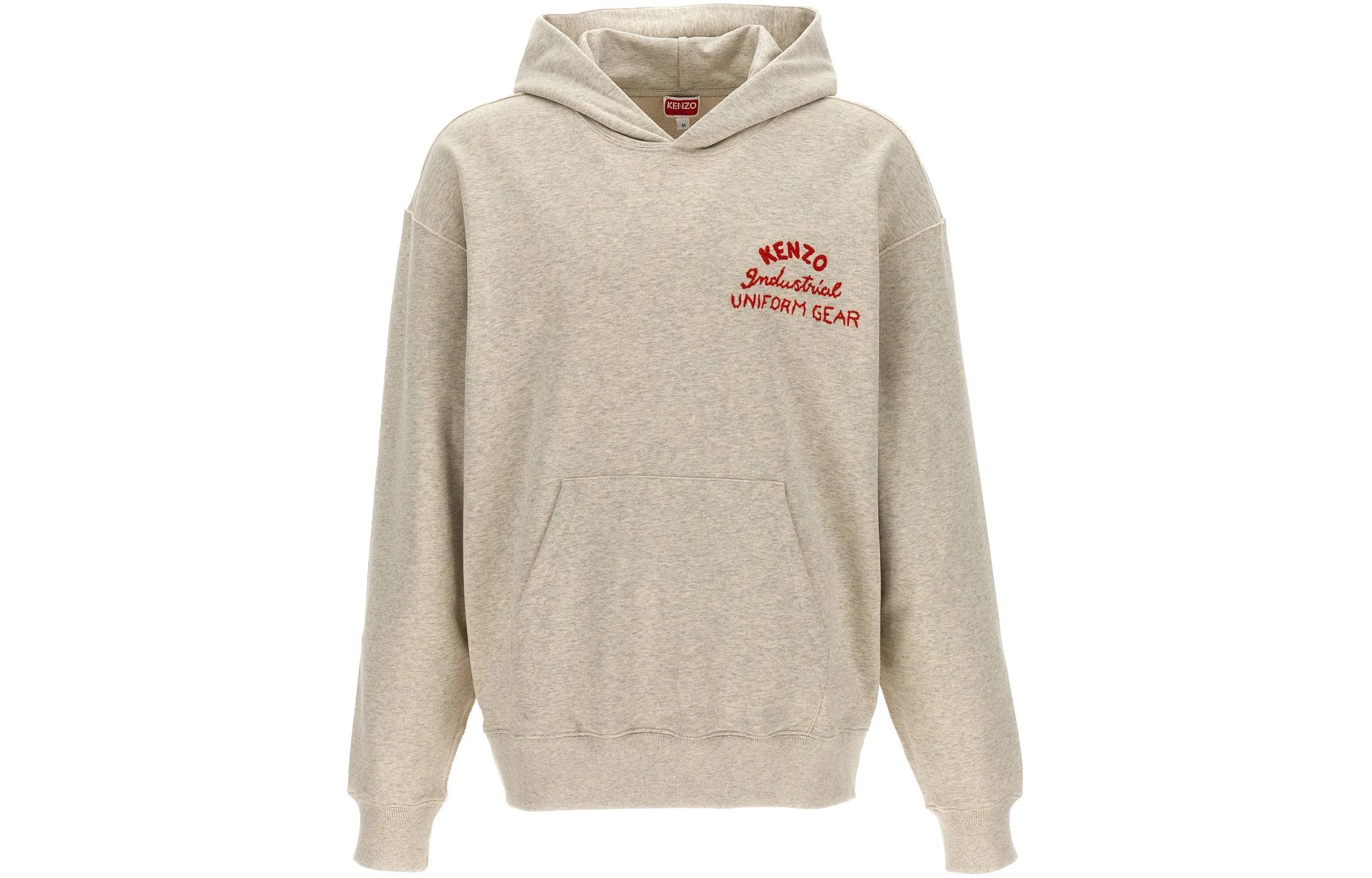 KENZO Drawn Varsity Tiger Printed Hoodie