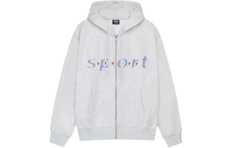 Stussy Dot Sport Zip Hoodie