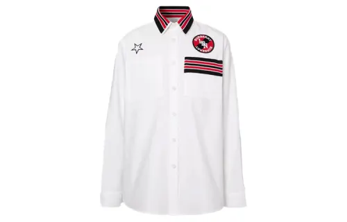 Burberry Shirts Men's White Moderate Other