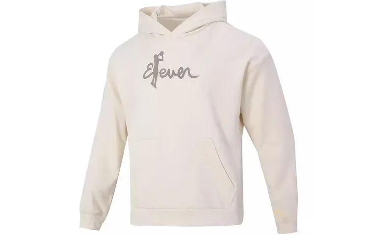 Adidas Sweatshirts Men's Beige Hooded Moderate Regular