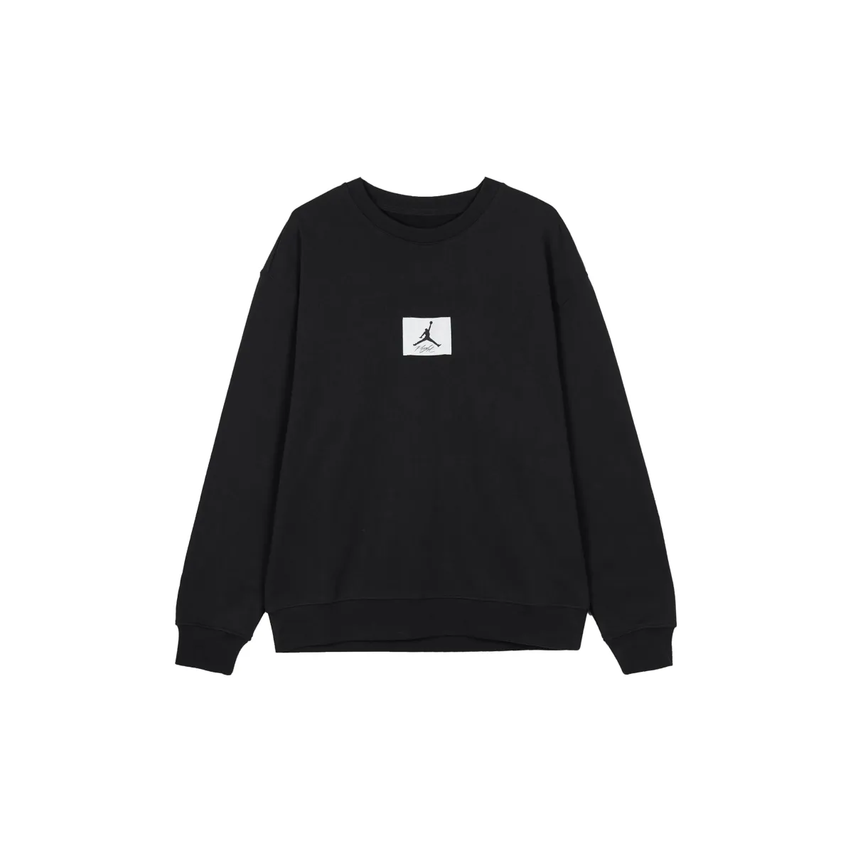 Jordan Sweatshirts Men's Black Crew Neck Moderate