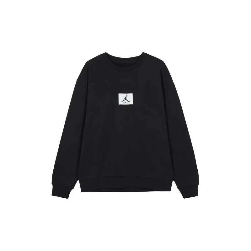 Jordan Sweatshirts Men's Black Crew Neck Moderate