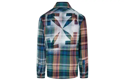 OFF WHITE Check Flannel Shirt