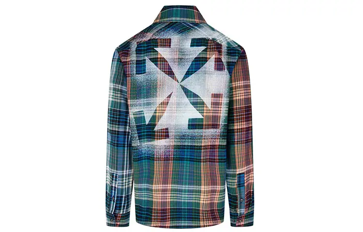 OFF WHITE Check Flannel Shirt