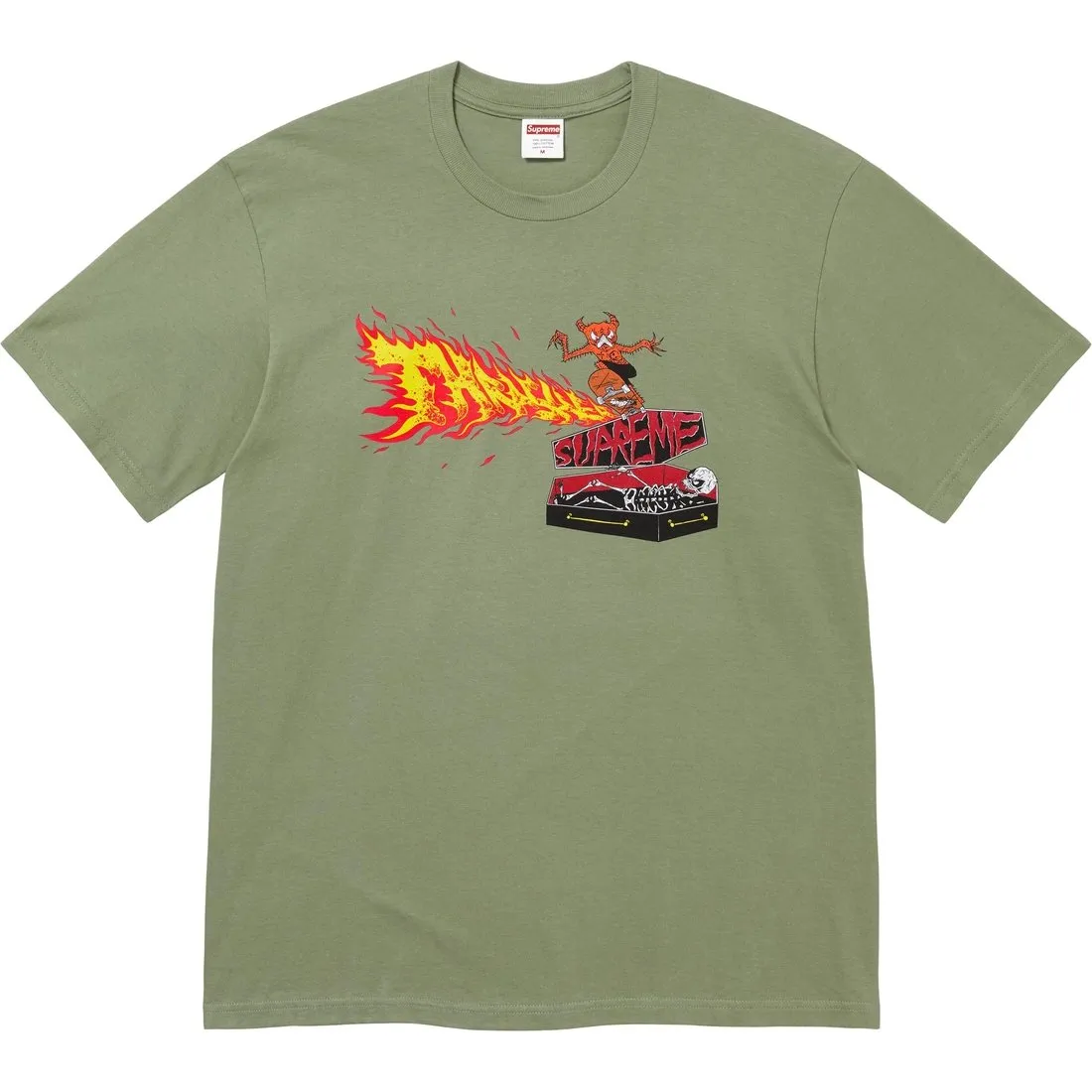 Supreme Thrasher Back Tail Tee