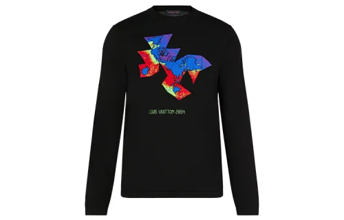 LOUIS VUITTON New Quarterly Products Of LV Shirt Men's Black