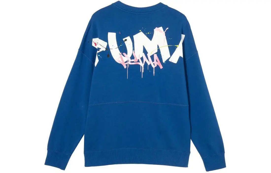 PUMA Sweatshirt Men's Blue Glaze