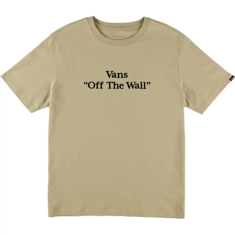 Vans T Shirts Men's Fragrant Crew Neck Moderate Straight Fit
