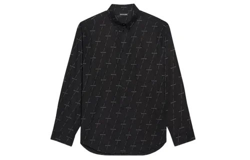 Balenciaga Large Fit Poplin Shirt