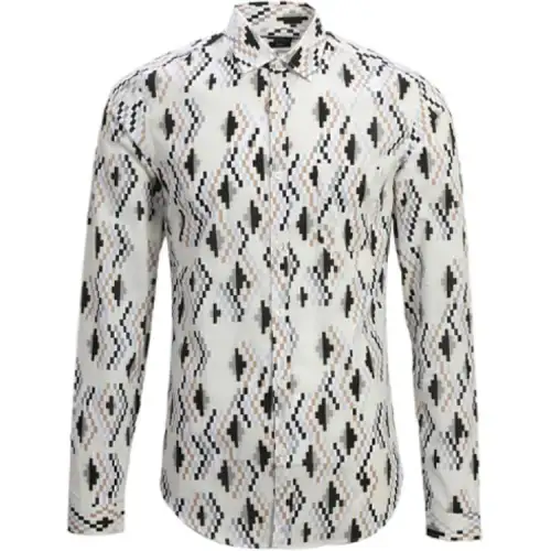 GUCCI Shirts Men's White Lapel Moderate Other