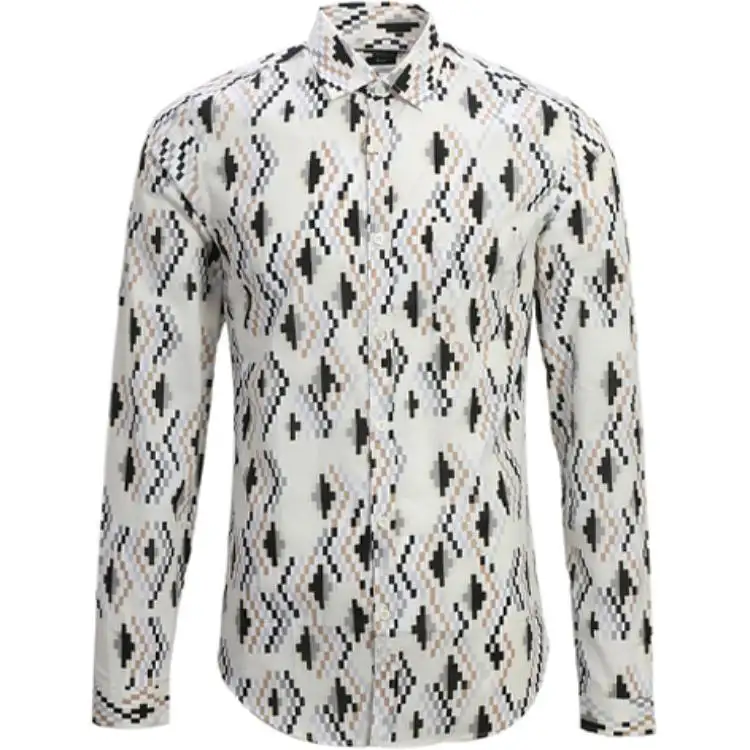 GUCCI Shirts Men's White Lapel Moderate Other