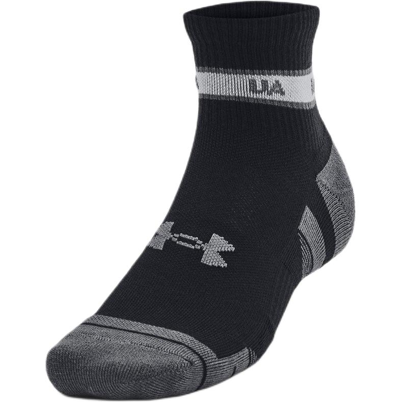 Under Armour Performance Tech Crew Socks Unisex 3 Pack Black