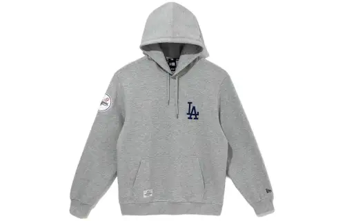 New Era Sweatshirts Men's Gray Hooded Moderate Other