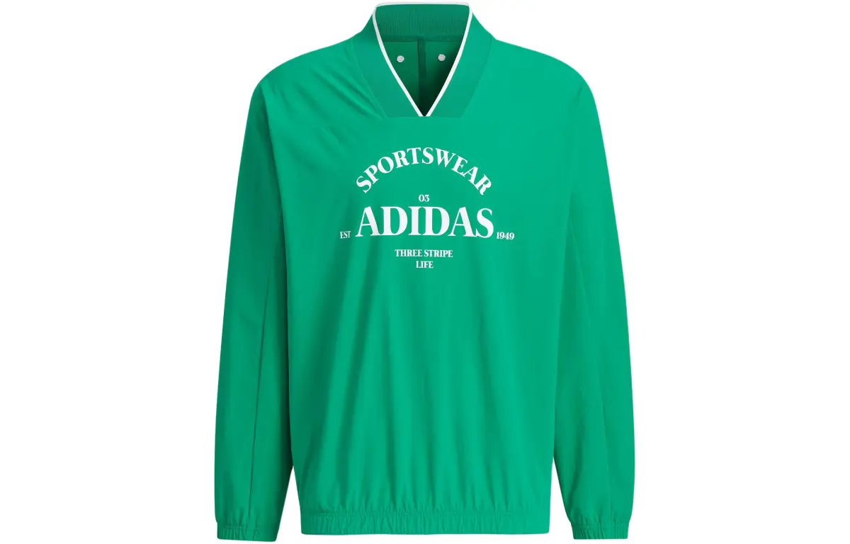Adidas Verbiage Woven Sweatshirt Men's Smoke Green