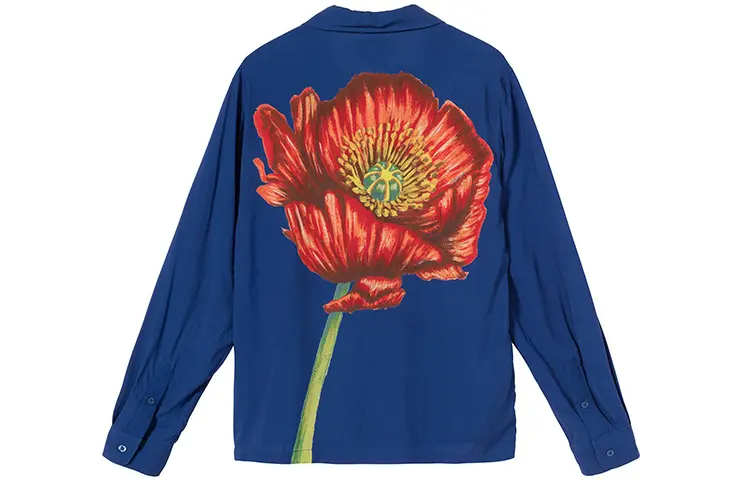 Stussy Big Poppy Long Sleeve Shirt