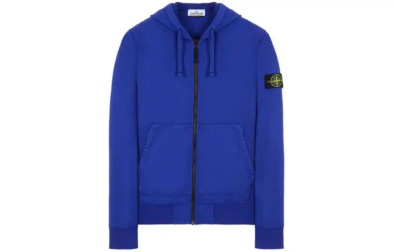 STONE ISLAND Sweatshirt Men's Klein Blue Bright Blue