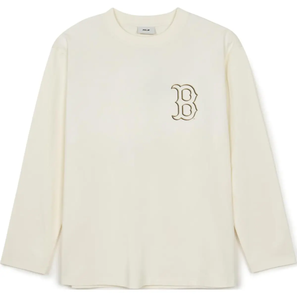 MLB Boston Red Sox MEGA LOGO T Shirt Unisex Cream
