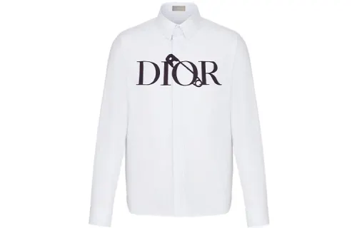 Dior logo-print shirt
