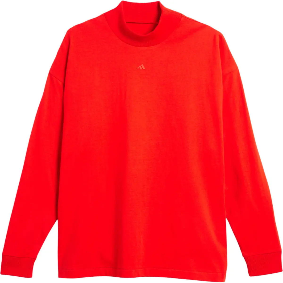 Adidas BASKETBALL LONG SLEEVE T Shirt Unisex Red