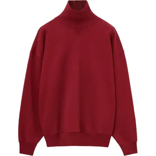 LOEWE FW24 Sweatshirt Men's Burgundy Red