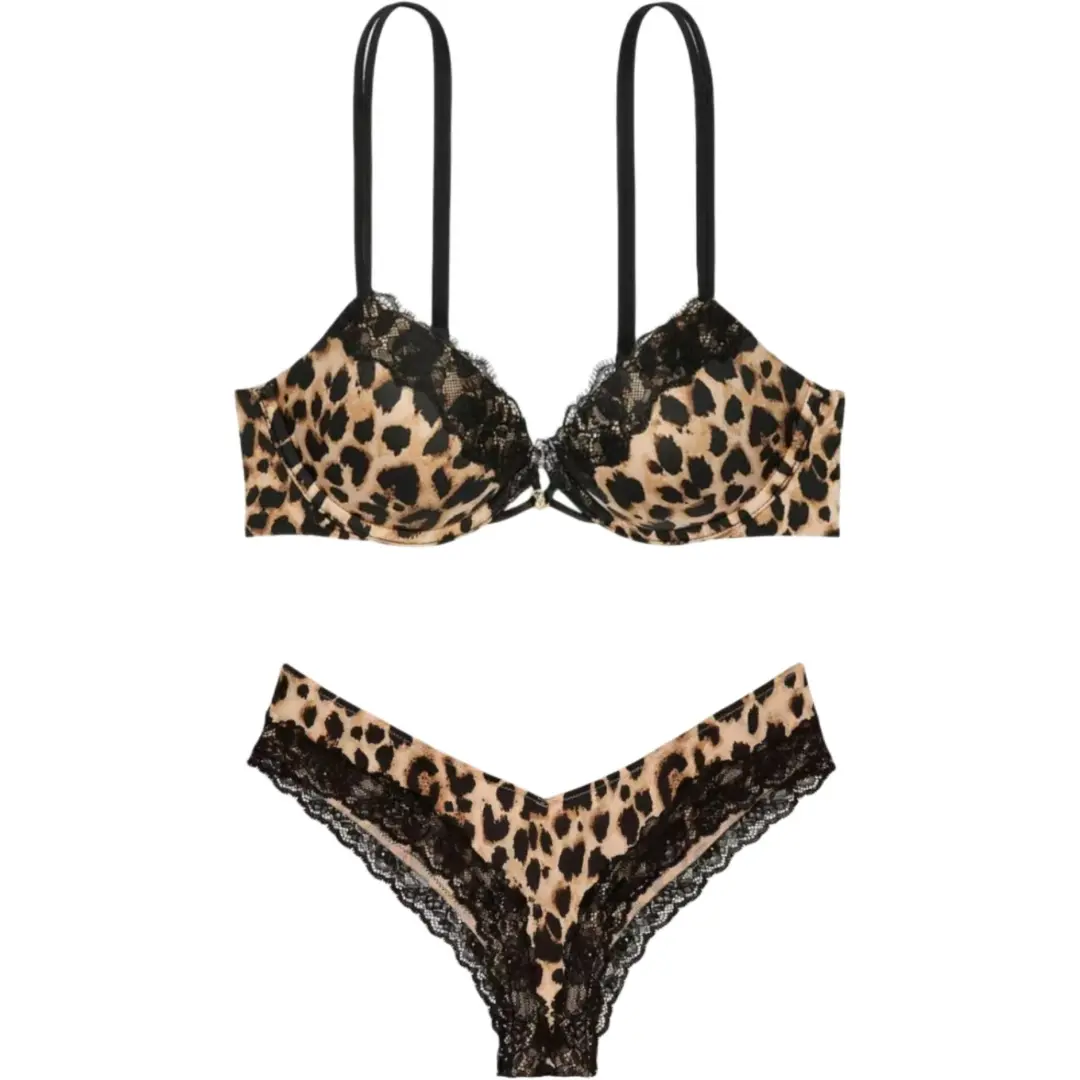 Victoria's Secret Underwear Set Women's Leopard Print
