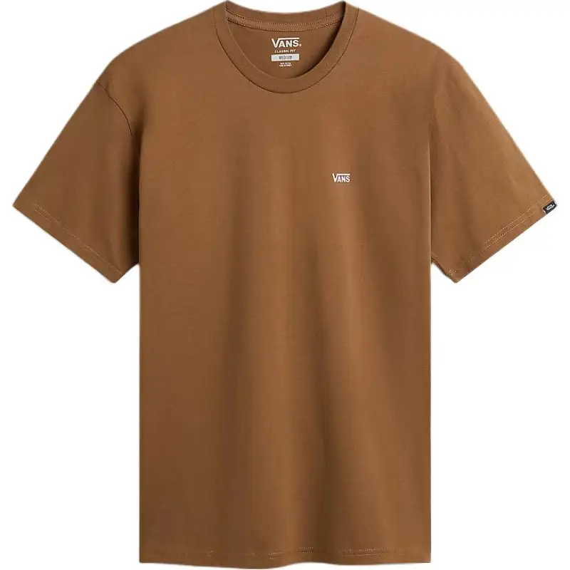Vans T Shirts Men's Brown Crew Neck Moderate Other