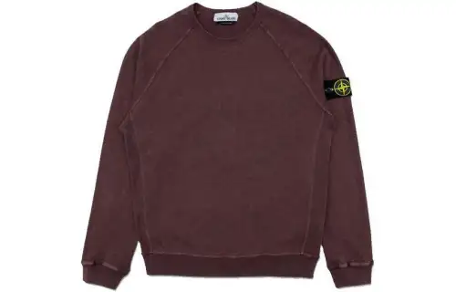 STONE ISLAND SS24 Sweatshirt Men's Burgundy