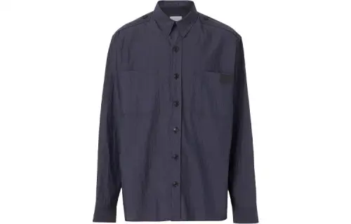 Burberry Shirt Men's Marine Blue