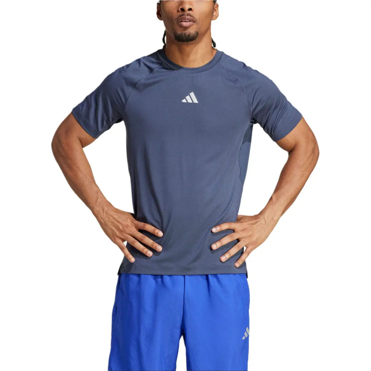 Adidas SportPerformance GYM+AEROREADY T Shirt Men's Blue