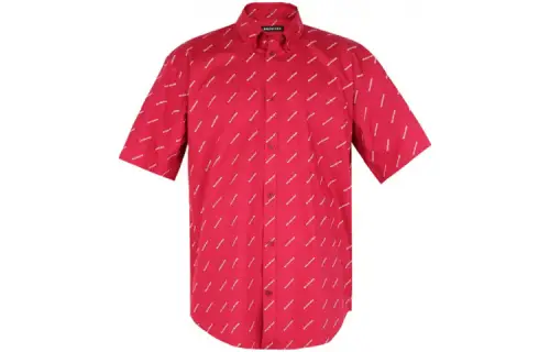 Balenciaga SS21 Shirt Men's Red