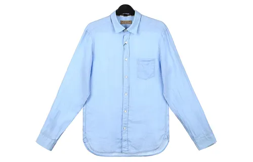 Burberry Shirt Men's Light Blue