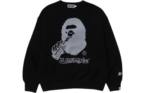 Bape X Coca Cola Ape Head Crewneck