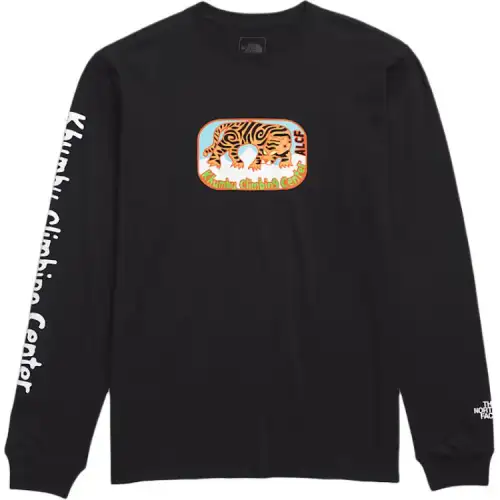 THE NORTH FACE FW24 Long Sleeve Climb Tee T Shirt Men's Black