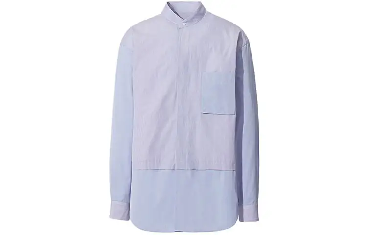 UNIQLO Jil Sander Shirt Men's Pink Blue