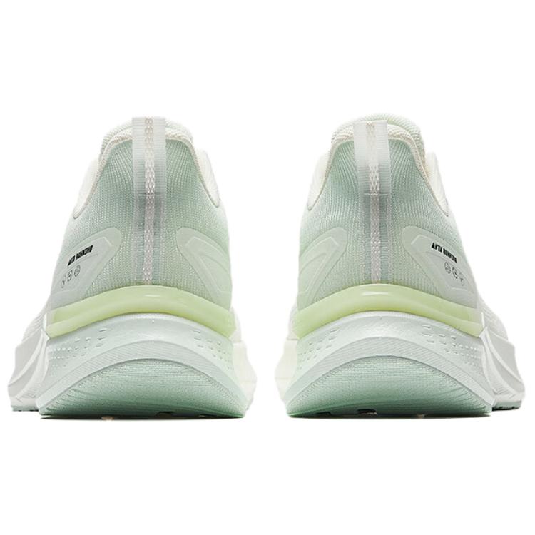 Anta Hydrogen Run 7 Fabric Breathable Lightweight Rebound Low top Casual Running Shoes Women’s White Green