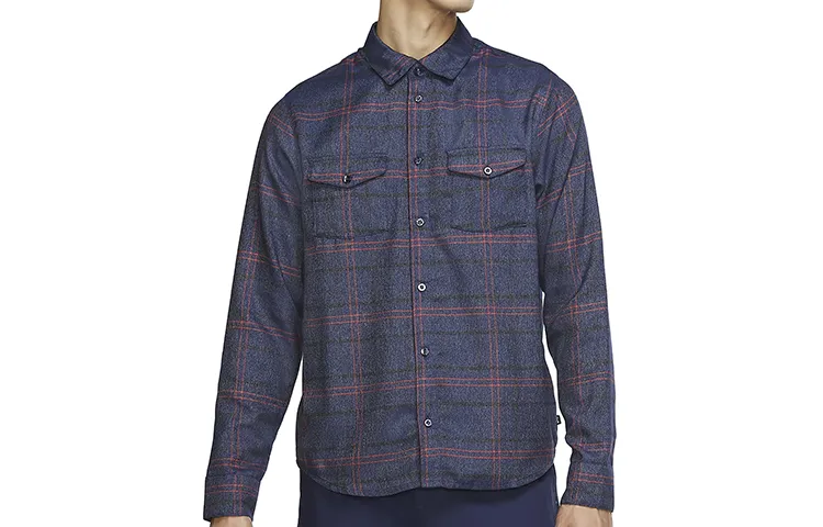 Nike Shirts Men's Midnight Marine Moderate Straight Fit